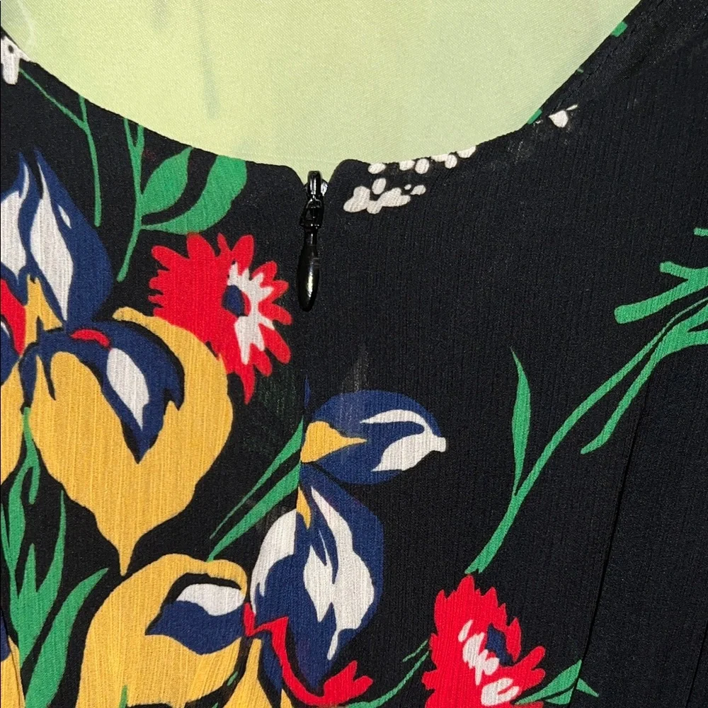 MADEWELL Floral Black Maxi Dress - Picture 14 of 15